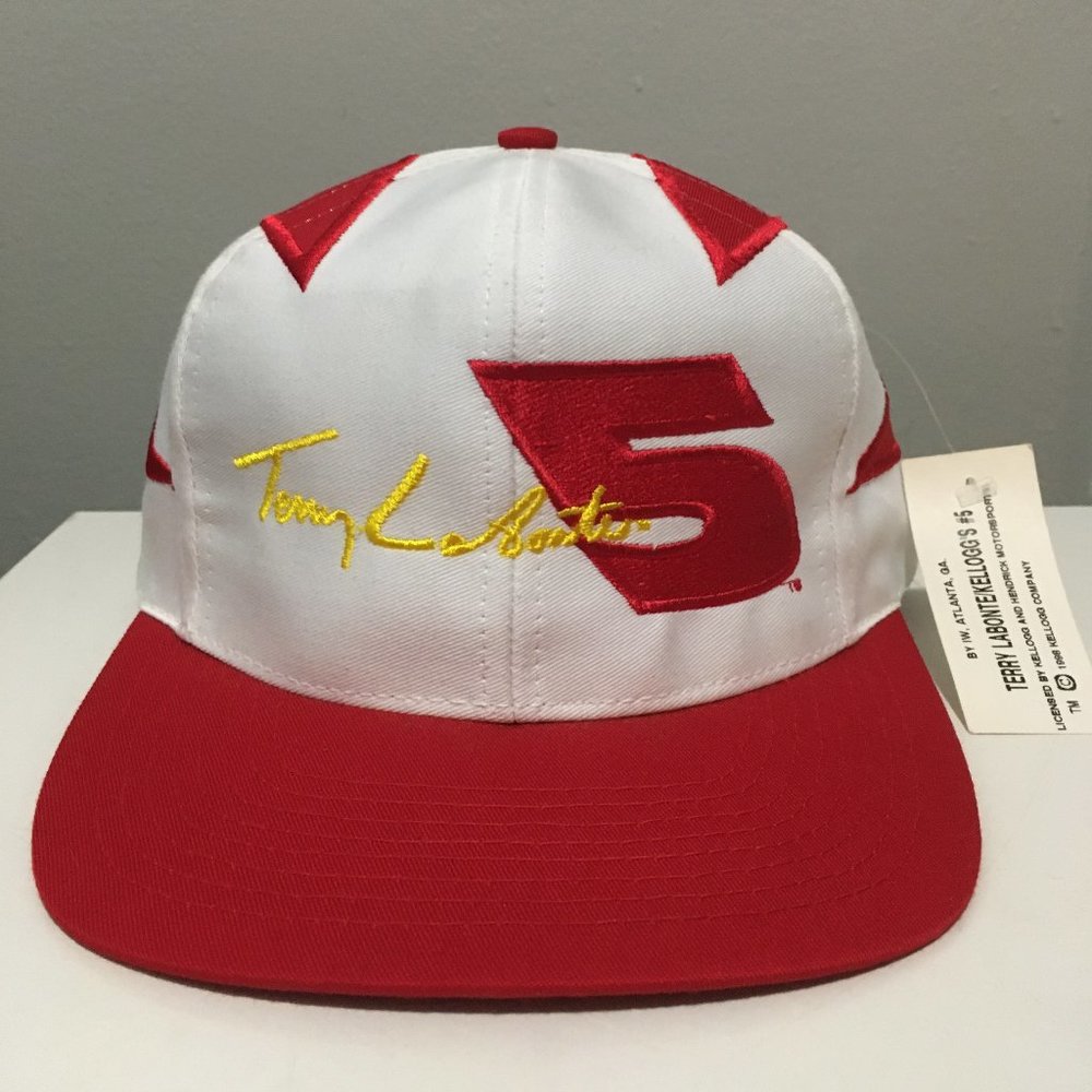 NEW Competitors View Terry Labonte Kellogg's Racing Shark Tooth NASCAR Hat